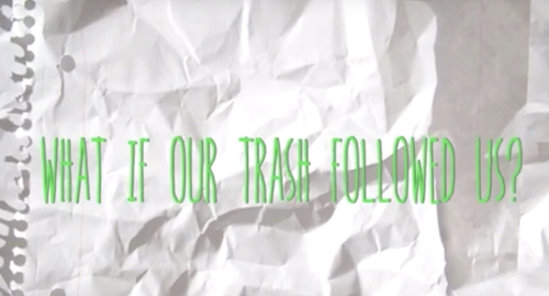 Photo: What If Our Trash Followed Us?