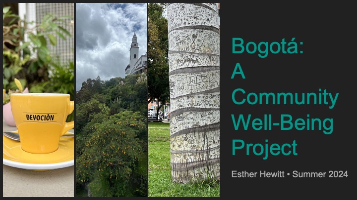 Bogota: A Community Well-Being Photo: Bogota: A Community Well-Being